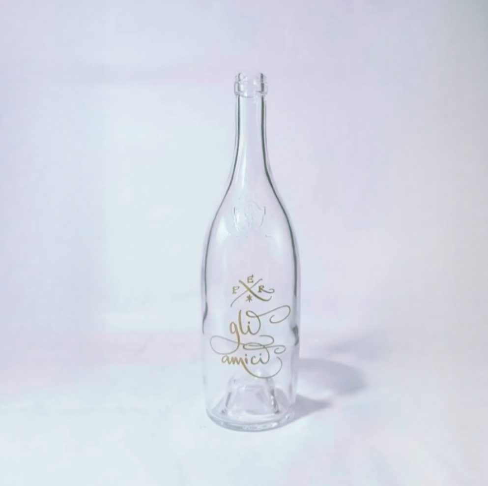 Custom Glass Bottle With Personalization To Define Brand Unique