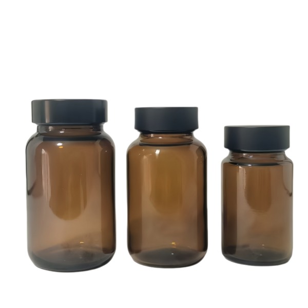 brown medicine bottles