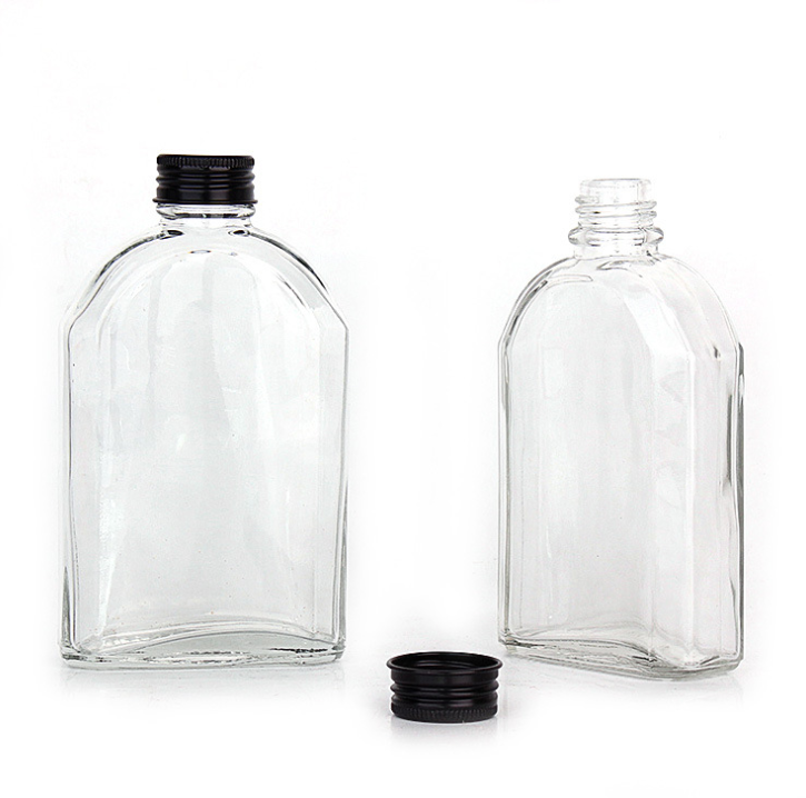 8oz Empty Reusable Clear Beverage Containers - China Juice Bottle