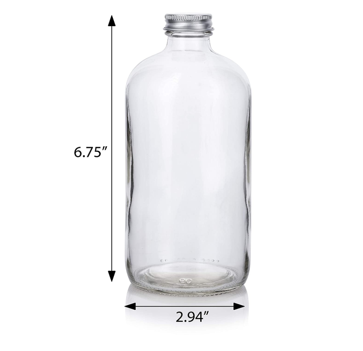 Bottle, 500 ml (16oz), Boston round