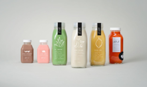 jucy lu bottle design for juice packaging