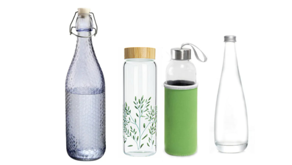 Top 10 custom glass water bottles design for branding